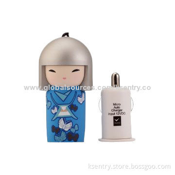 New Product Lovely Doll USB In-car Charger